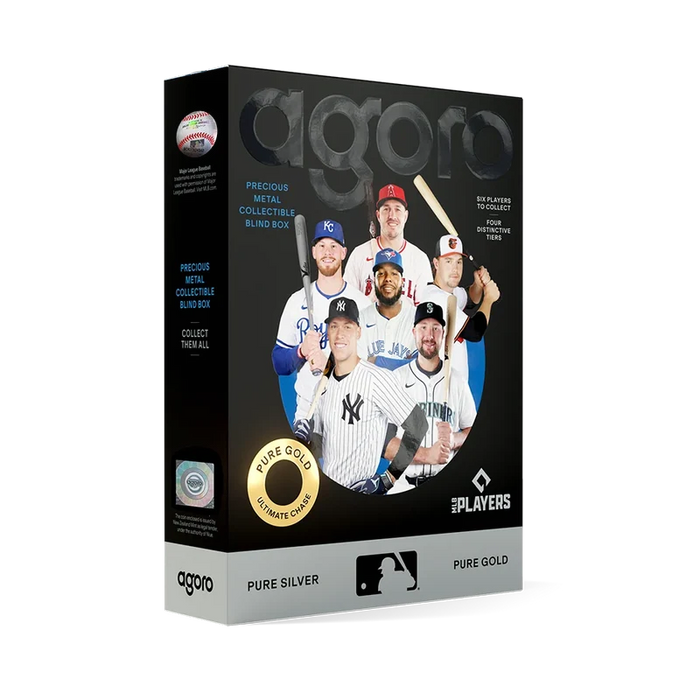 MAJOR LEAGUE BASEBALL AMERICAN LEAGUE 1/2 OZ COIN BLIND BOX