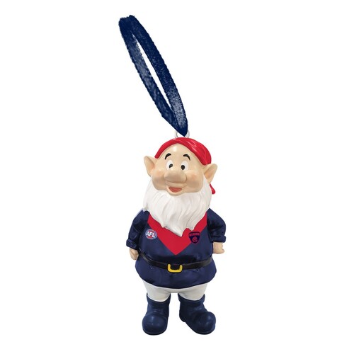 AFL Melbourne Demons Gnome Ornament