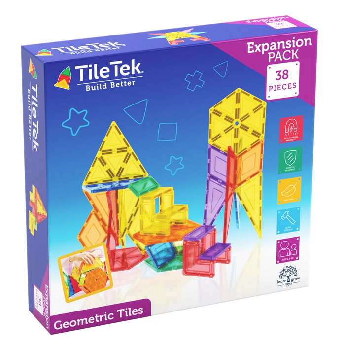 TILE TEK GEOMETRIC TILES 38 PIECES