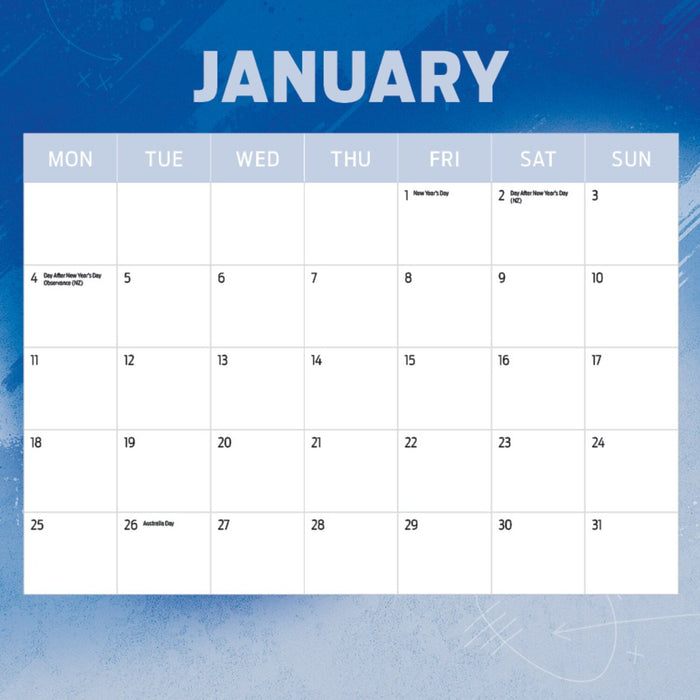 AFL NORTH MELB KANGAROOS CALENDAR: 2027