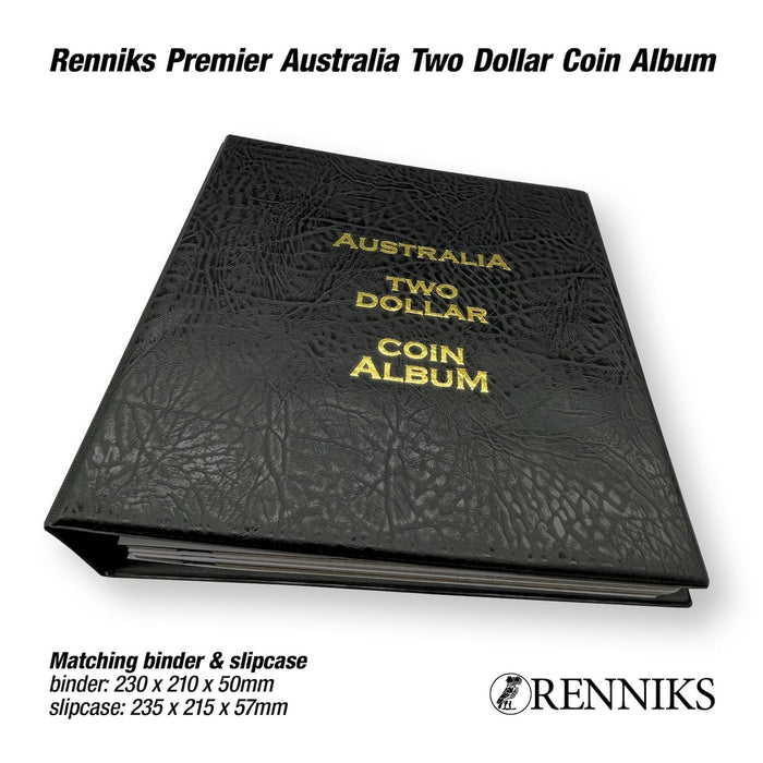 RENNINS PREMIER TWO DOLLAR COIN ALBUM