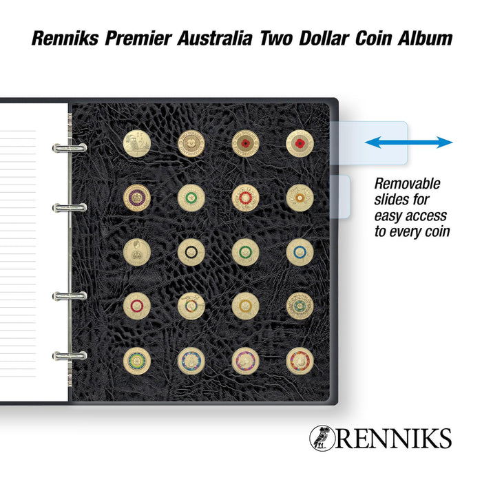 RENNINS PREMIER TWO DOLLAR COIN ALBUM