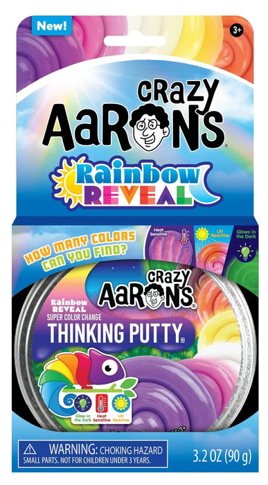 CRAZY AARONS RAINBOW REVEAL THINKING PUTTY