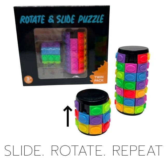 KAIKO FIDGET Slide & Rotate Puzzle - Twin Pack