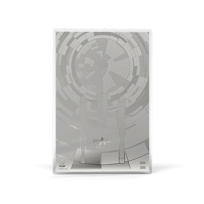 Star Trek Spock 5 Silver Collectible Foil