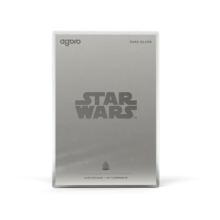 Star Wars Sketch Art - Luke Skywalker 5g Silver Collectible Foil