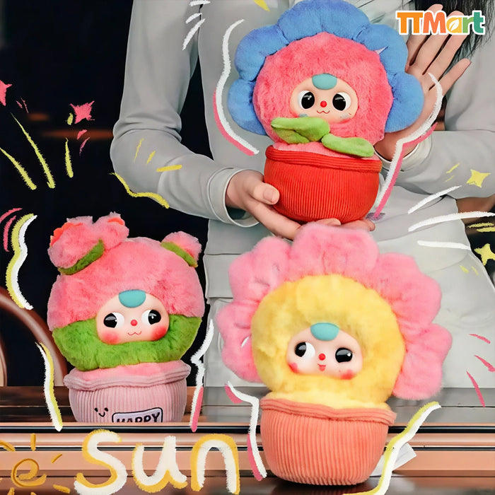 Baby Three a Pot of Little Flower Plush Blind Box