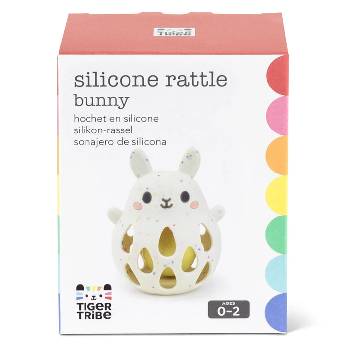 Tiger Tribe Silicone Rattle - Bunny