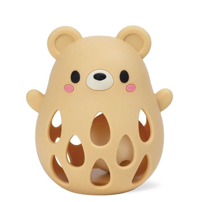 Tiger Tribe Silicon Rattle Bear