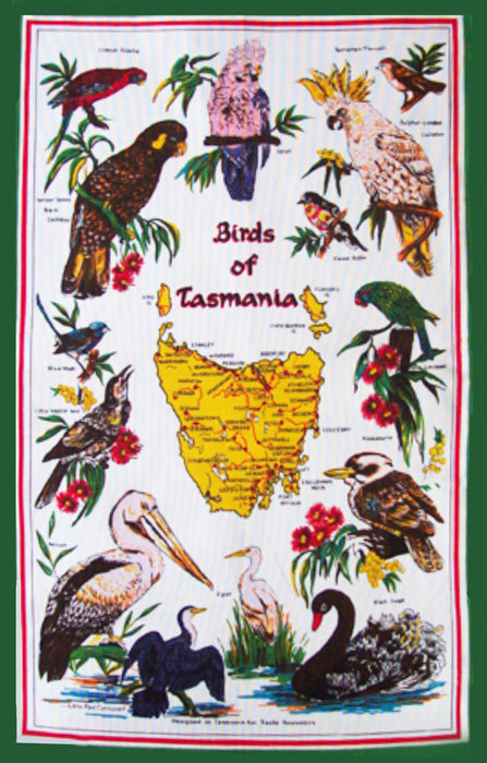 TEA TOWEL BIRDS OF TASMANIA
