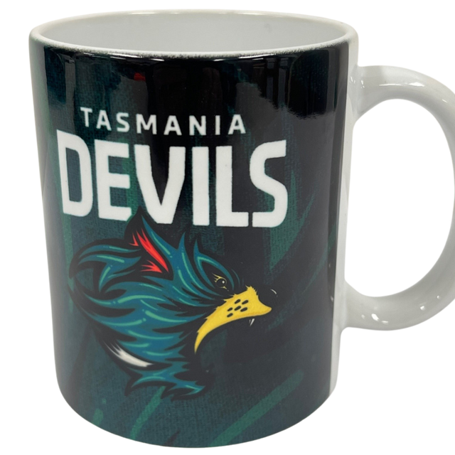 AFL TASMANIA DEVILS SONG MUG
