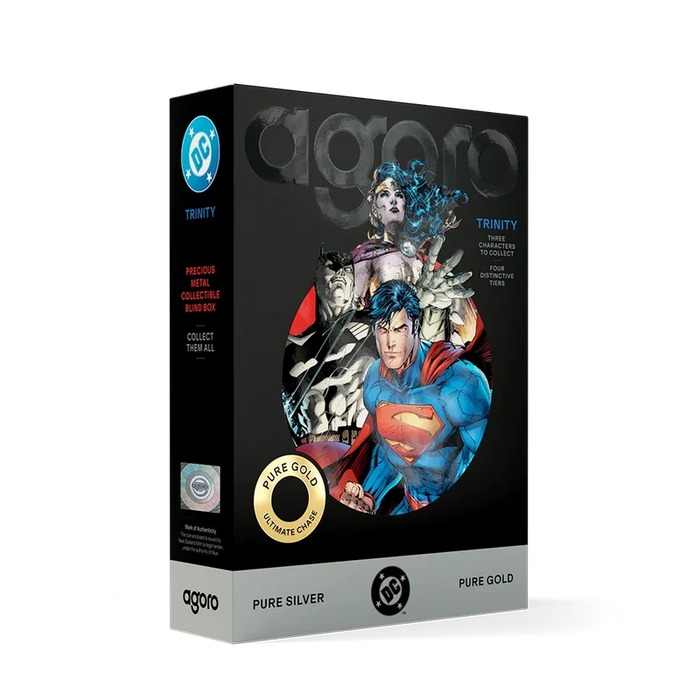 Justice League Trinity Blind Box 5g Silver Collectible Foil