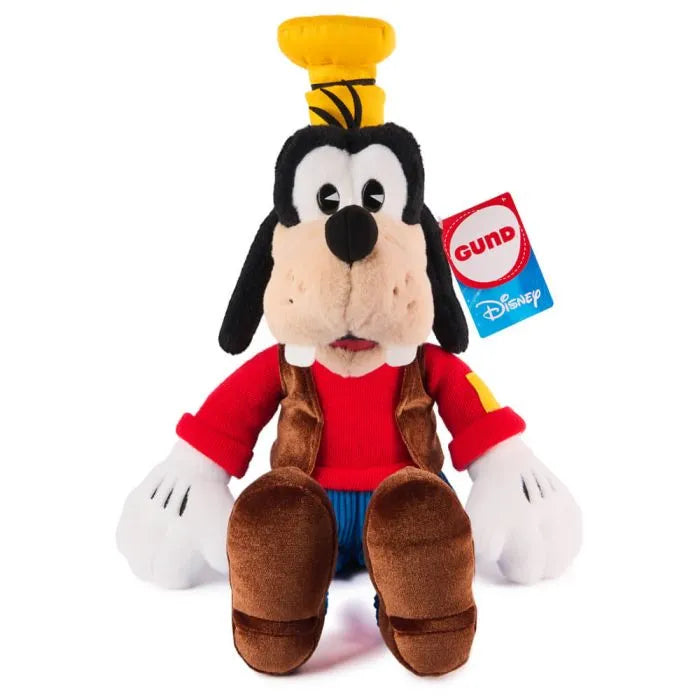 GUND Disney Offizielles Goofy Classic Pl Sch Mickey Und Freunde Deluxe Sammler-Stofftier F R Kinder Ab 1 Jahr, Blau/Wei , 14