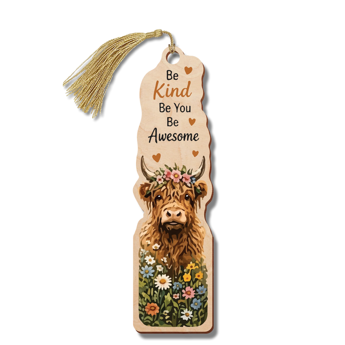 Be Kind Be You Be Awesome bookmark