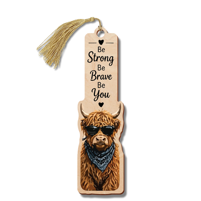 Bee Strong Be Brave Be You Bookmark