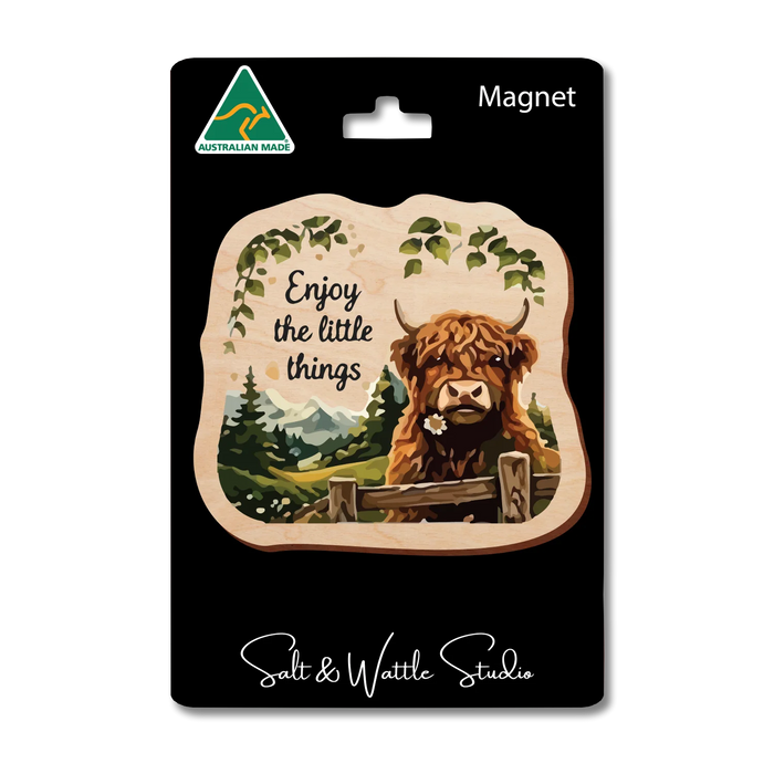 Enjoy The Little Things Magnet