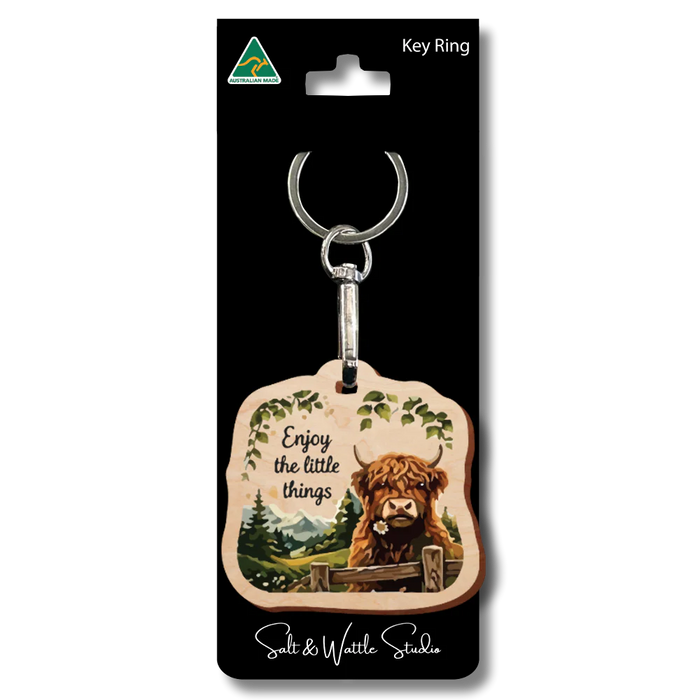 ENJOY THE LITTLE THINGS KEYRING