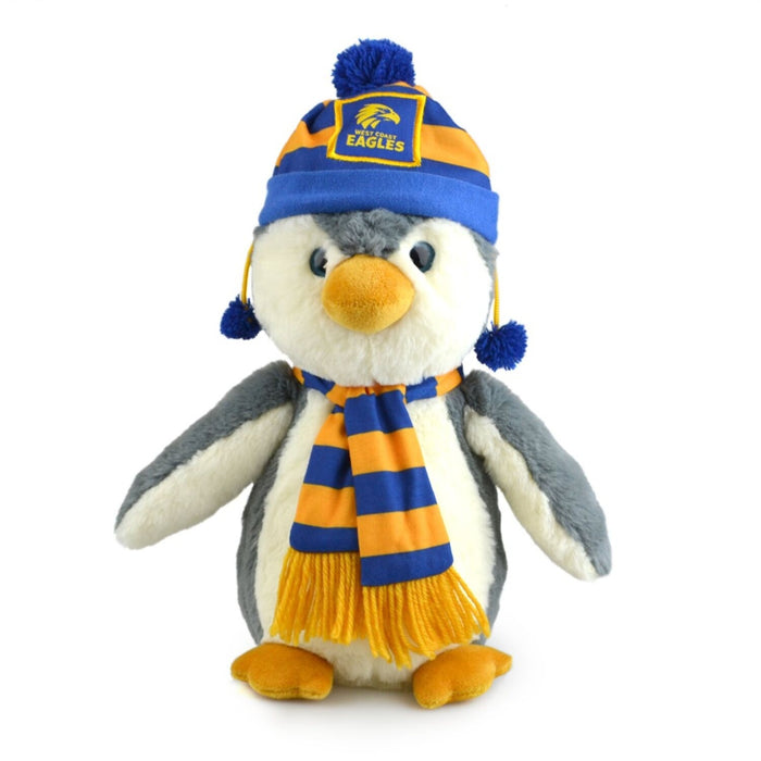 AFL Plush Penguin 27cm West Coast Eagles Official Collectibles