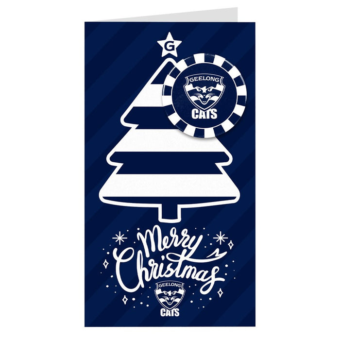 GEELONG CATS MERRY CHRISTMAS CARD