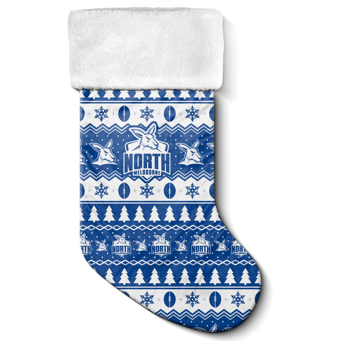 AFL NORTH MELBOURNE KANGAROOS JUMBO XMAS STOCKING