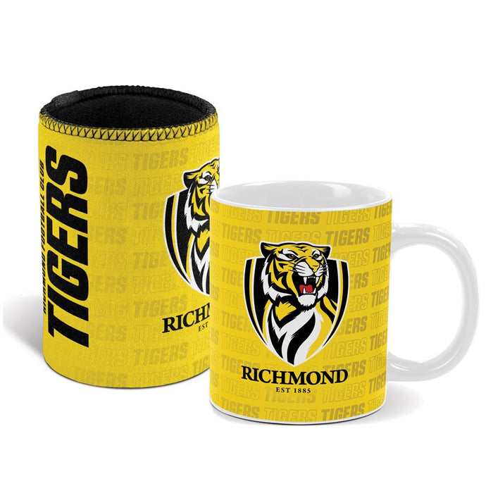 RICHMOND TIGERS MUG AND CAN COOLER GIFT PACK