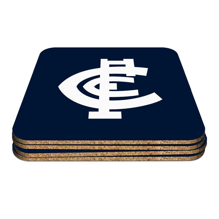 CARLTON BLUES SET OF 4 COASTER