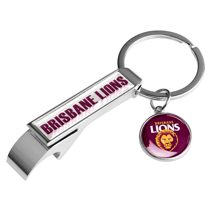 BOTTLE OPENER AFL BRISBANE LIONS