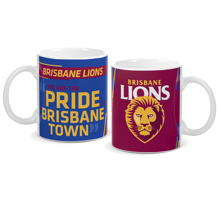 SONG MUG AFL BRISBANE LIONS