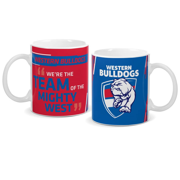 WESTERN BULLDOGS SONG MUG