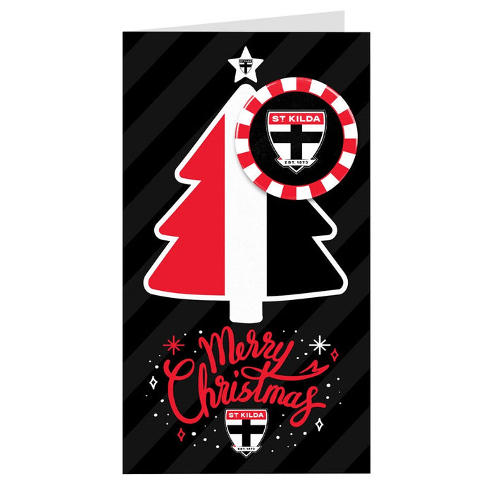 ST KILDA MERRY CHRISTMAS CARD