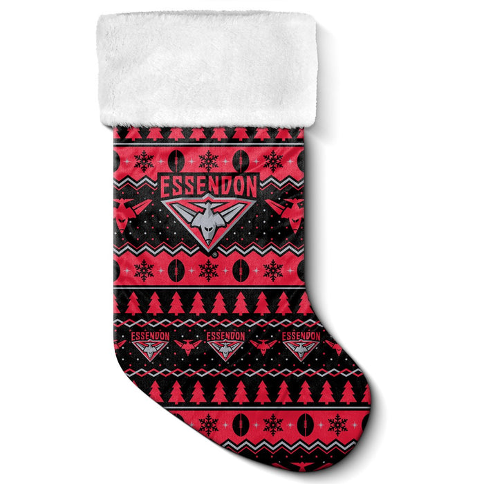 AFL ESSENDON BOMBERS JUMBO XMAS STOCKING
