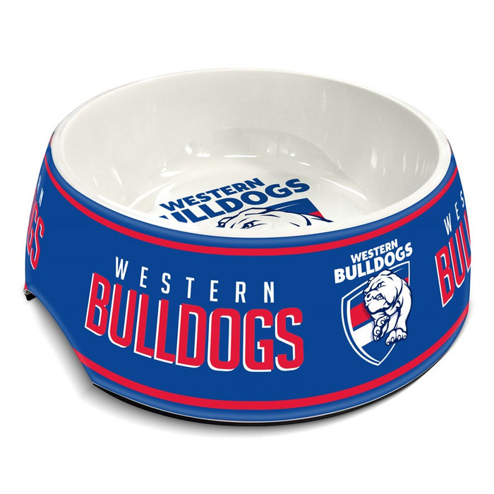 WESTERN BULLDOGS DOG BOWL