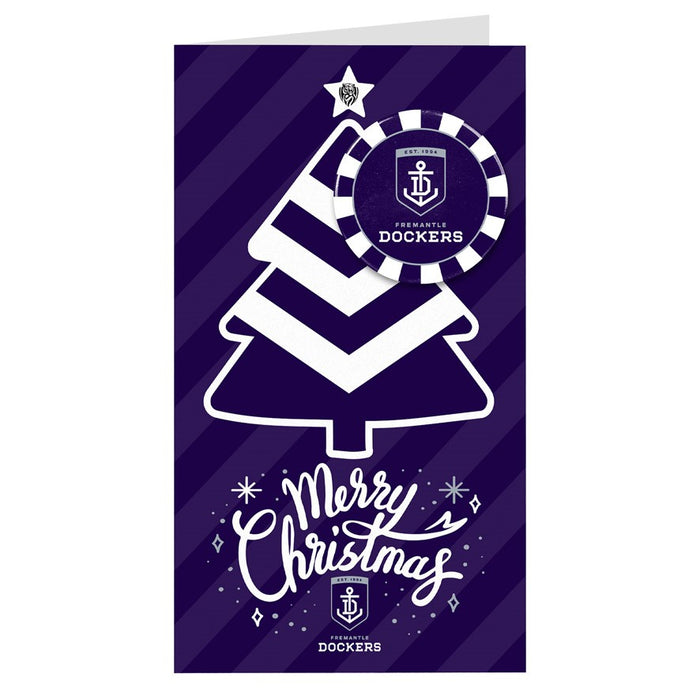 FREMANTLE DOCKERS MERRY CHRISTMAS CARD