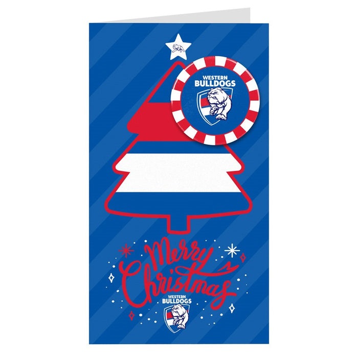 WESTERN BULLDOGS MERRY CHRISTMAS CARD