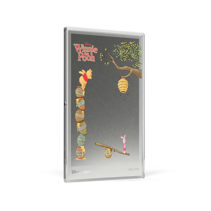 Winnie the Pooh - Winnie & Piglet 5g Silver Collectible Foil