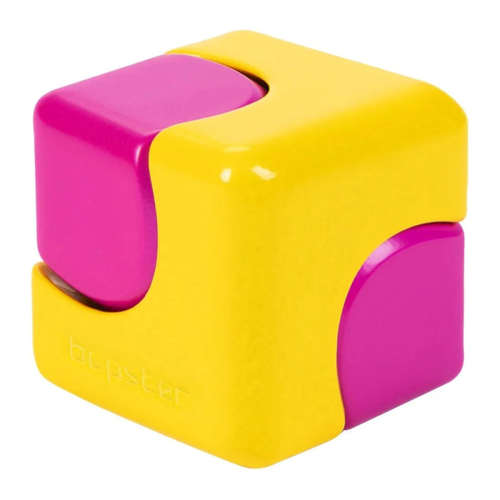 Bopster neon cube spinner- Yellow