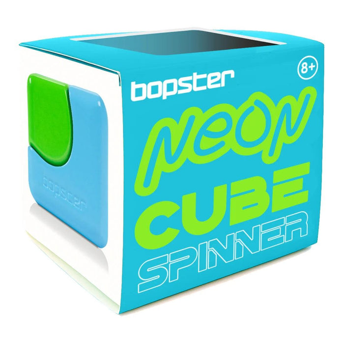 Bopster neon cube spinner-BLUE