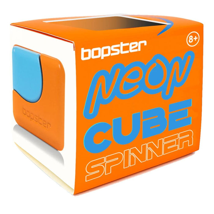 Bopster neon cube spinner- Orange