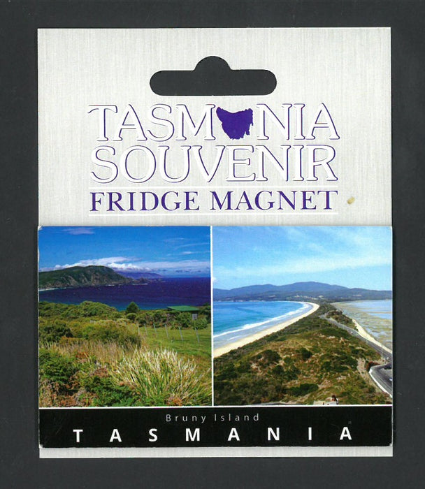 TASMANIA SOUVENIR FRIDGE MAGNET BRUNY ISLAND
