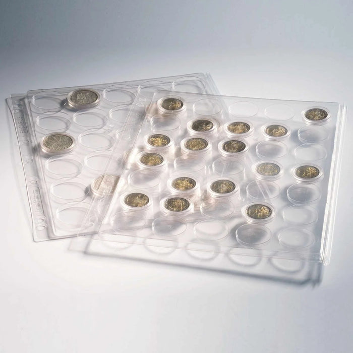Leuchtturm Encap Coin Sheets 2pk - 22.2-23mm Suitable for Australian $2 Coins
