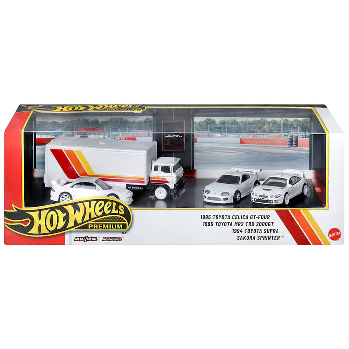 HOT WHEELS PREMIUM SET OF 4 MATTEL (TOYOTA)