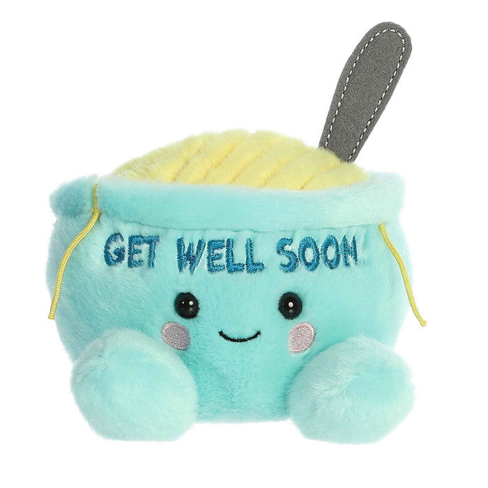 Aurora Mini Welly Chicken Soup Palm Pals Adorable Plush Toy Blue 5" - Blue