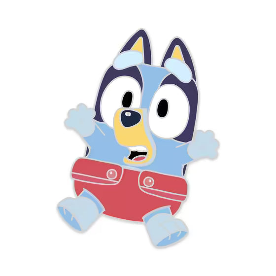 BLUEY BABY RACE PIN