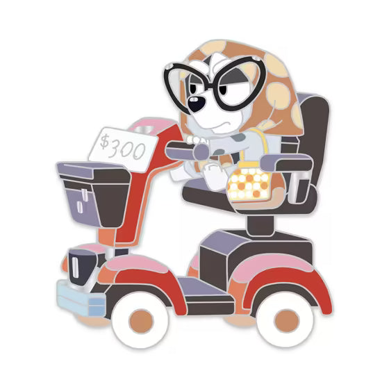 BLUEY GRANNY MOBILE PIN