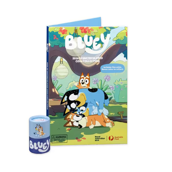 Bluey 2026 Folder and Tube Set