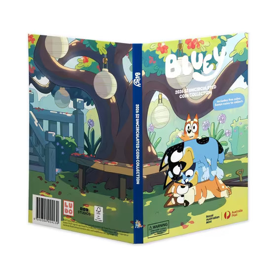 Bluey 2026 Folder and Tube Set