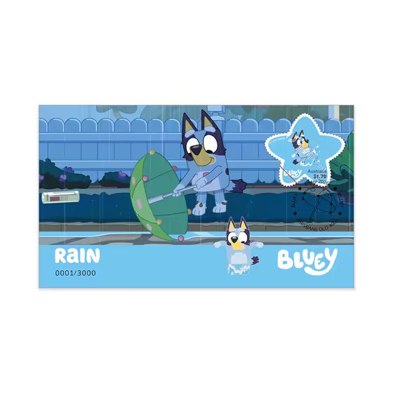 BLUEY RAIN PIN