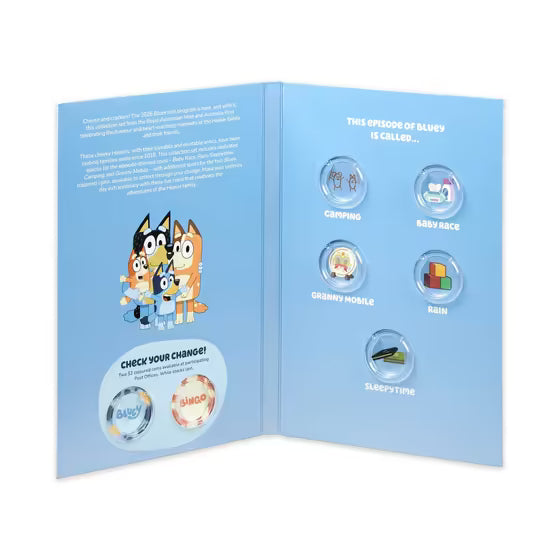 Bluey 2026 Folder and Tube Set