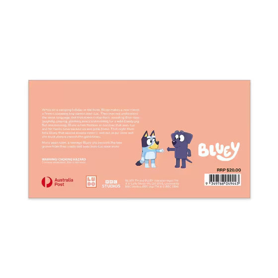 BLUEY CAMPING PIN