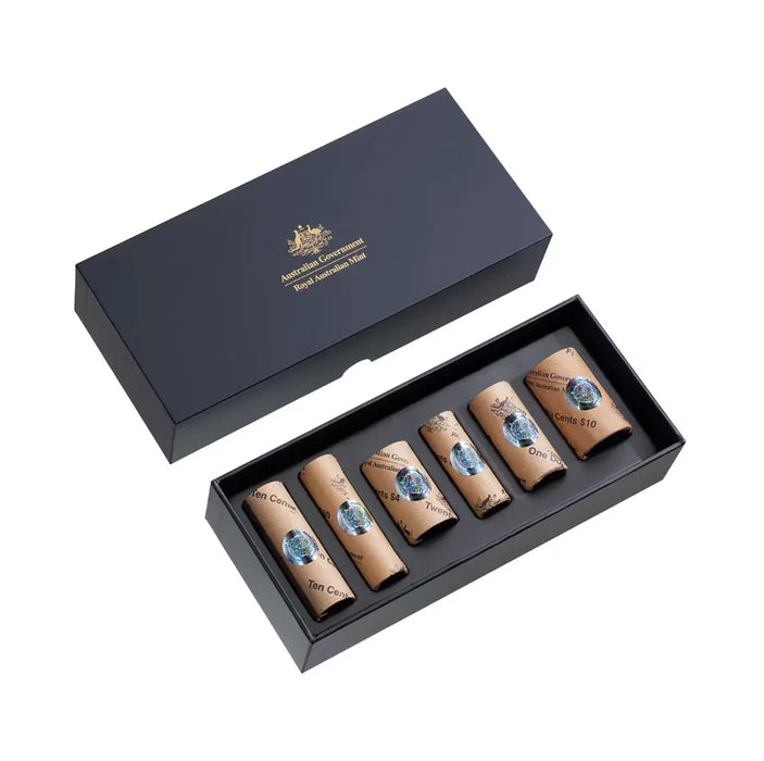 2026 Coin Roll Set Premium Royal Australian Mint 5c 10c 20c 50c $1 $2